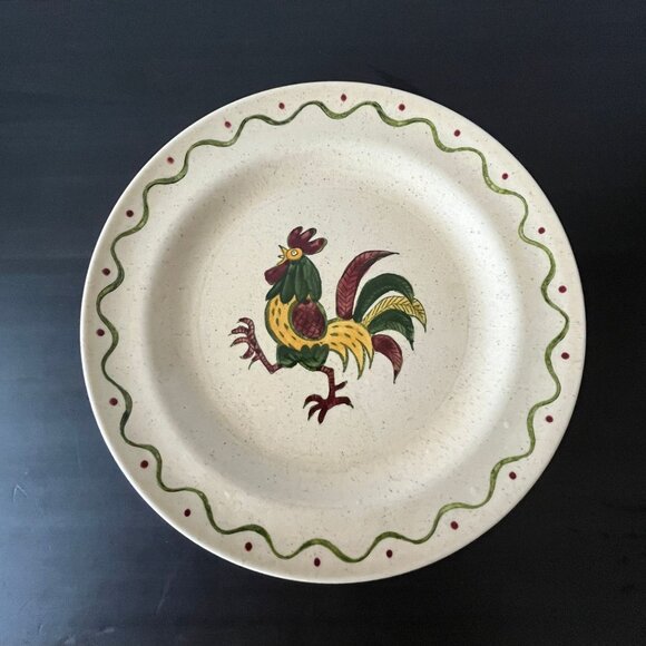 Metlox Poppytrail California Provincial Platter // 12" Chop Plate // Vintage - Picture 1 of 6